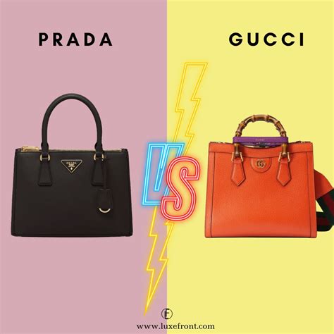 gucci vs prada handbags.